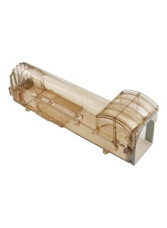 Reusable Humane Enlarged Smart Mouse Trap and Rodent Trap Brown/Clear