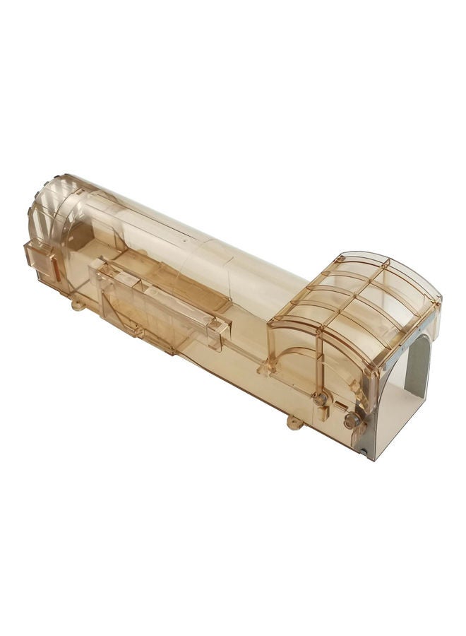 Generic - Reusable Humane Enlarged Smart Mouse Trap and Rodent Trap Brown/Clear - Image 1