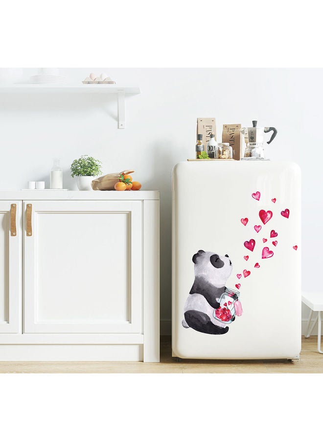 Panda Heart Wall Sticker Multicolour - Image 5