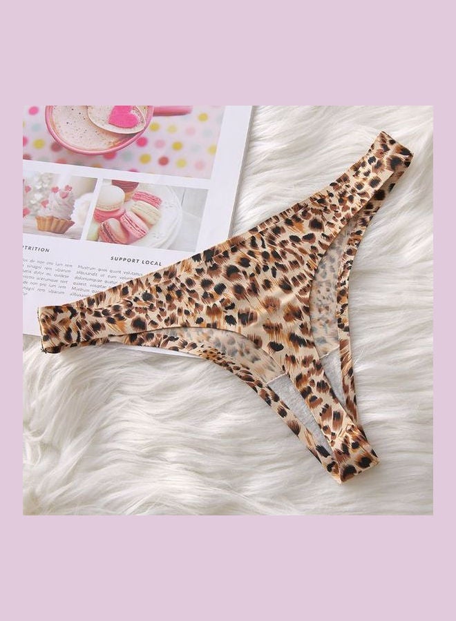 Pack Of 4 Animal Printed Design Briefs Multicolour - Image 5
