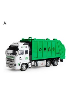 Vehicle Model Engineering Garbage Sanitation Truck Multicolour
