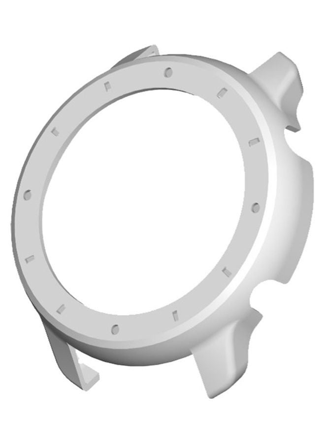 Watch Protective Case Cover For Amazfit GTR White 