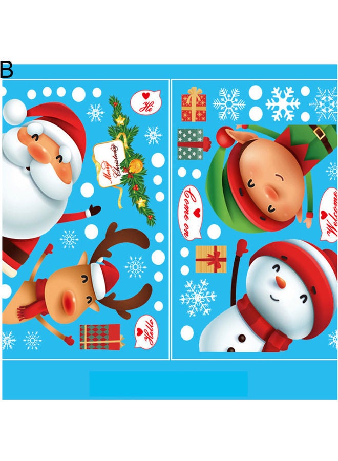 Snowflake Wall Stickers Multicolour - Image 1