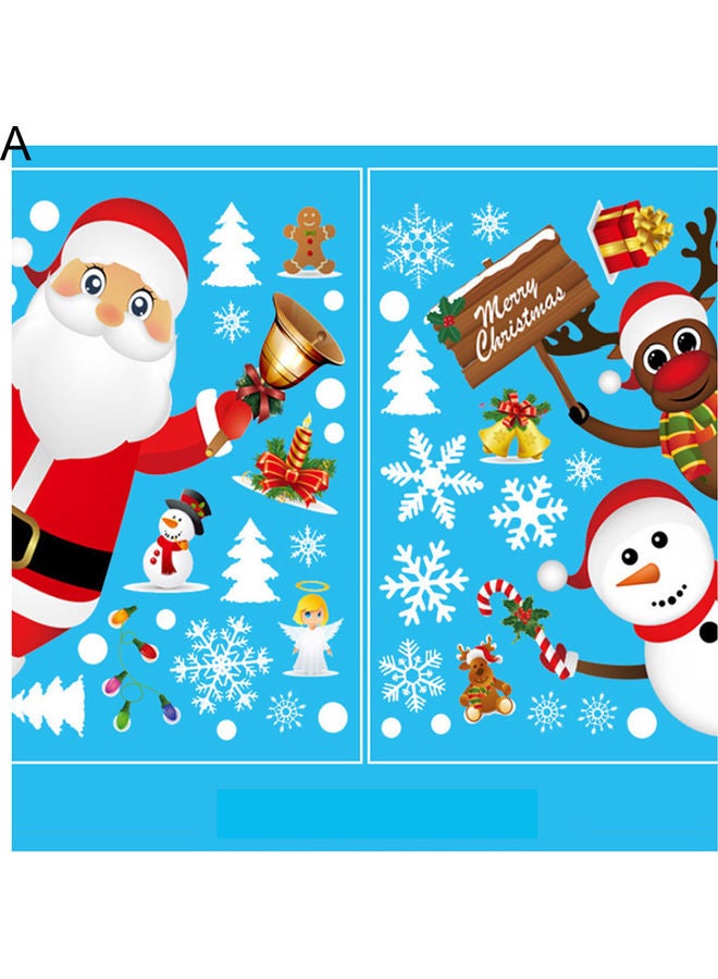 Snowflake Wall Stickers Multicolour - Image 3