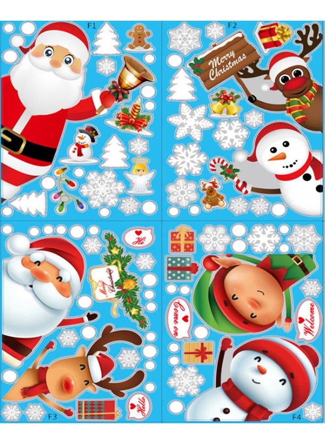 Snowflake Wall Stickers Multicolour - Image 2