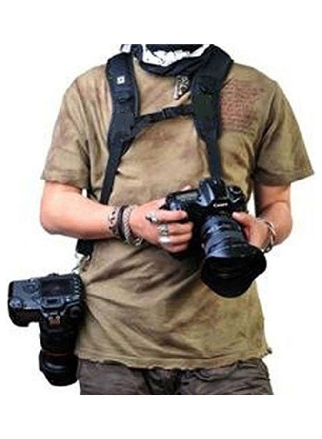 Generic - eck Strap Quick Release for Digital SLR DSLR Camera Black - Image 1