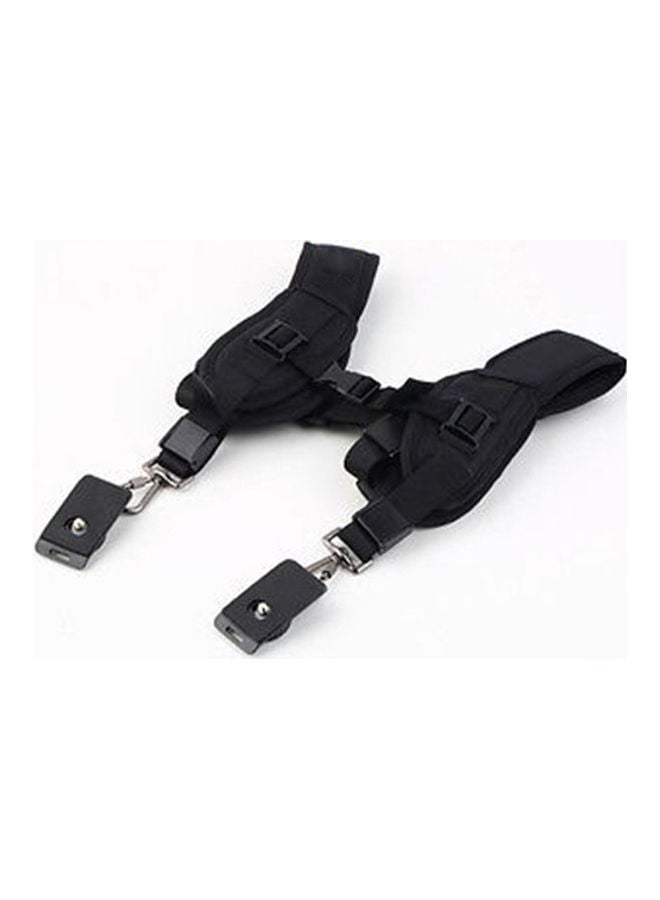 Generic - eck Strap Quick Release for Digital SLR DSLR Camera Black - Image 1