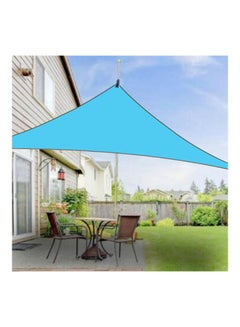 Generic Waterproof UV-Resistant Sun Shade Sail Heavy Duty Triangle Canopy Blue 6 x 6 x 6meter  - Image 2