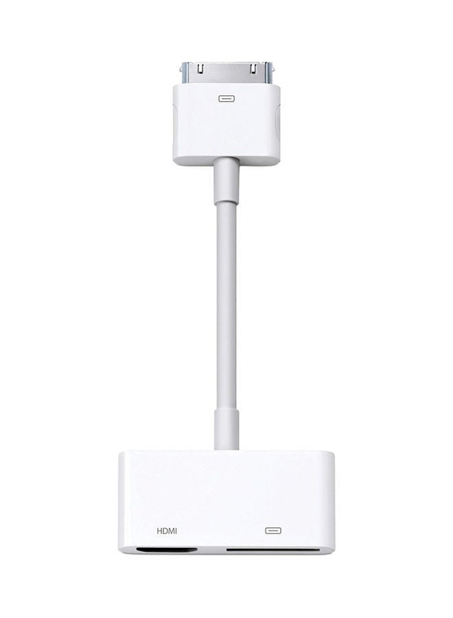 Apple 30-Pin To Digital AV Adapter White  - Image 1
