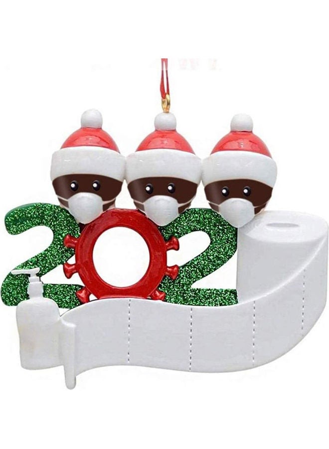Blessings Card Snowman Christmas Ornament Multicolour - Image 1