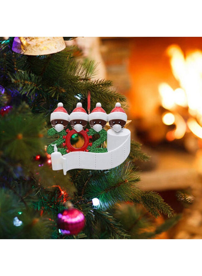 Blessings Card Snowman Christmas Ornament Multicolour - Image 4