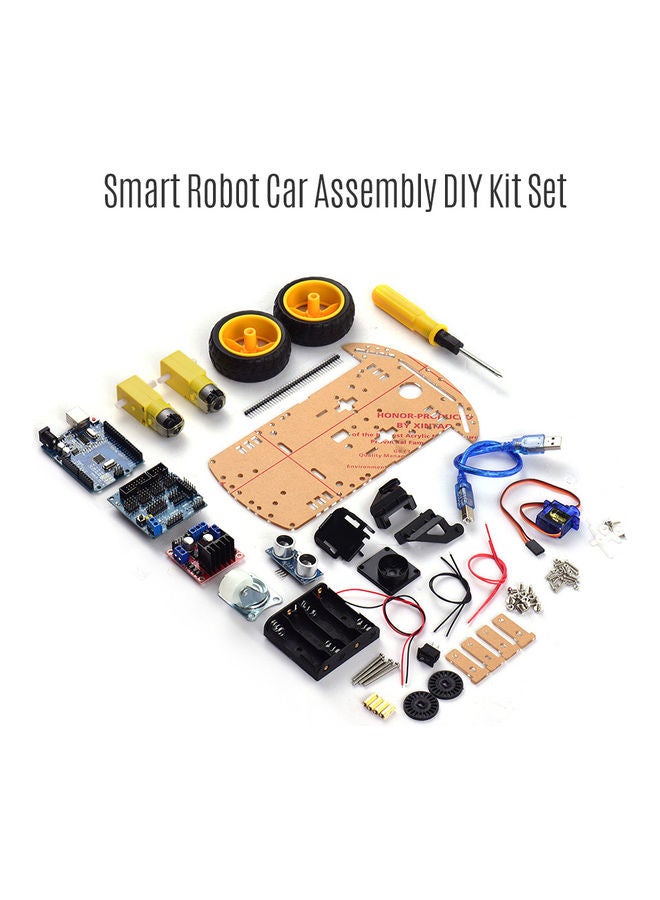 Smart Robot Car Assembly Kit Multicolour - Image 2