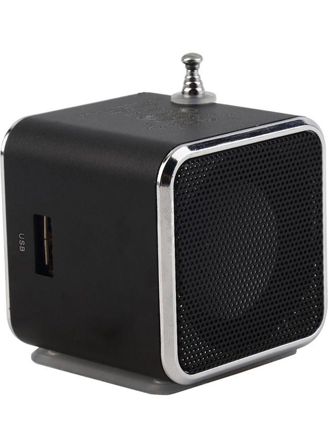 Wireless USB Mini Stereo Speaker Black - Image 1