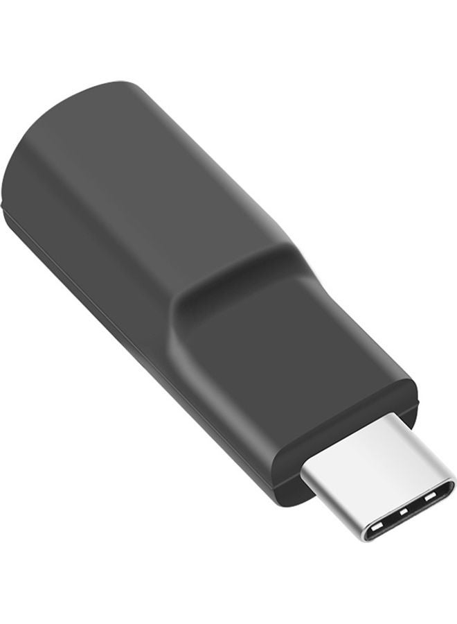 Audio Adapter Converter for DJI Osmo Pocket Camera Black  - Image 1