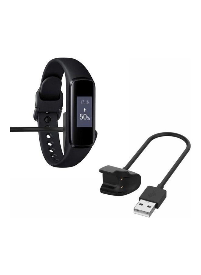 شاحن USB لسوار سامسونج جالاكسي فيت الذكي. لون أسود - Image 2