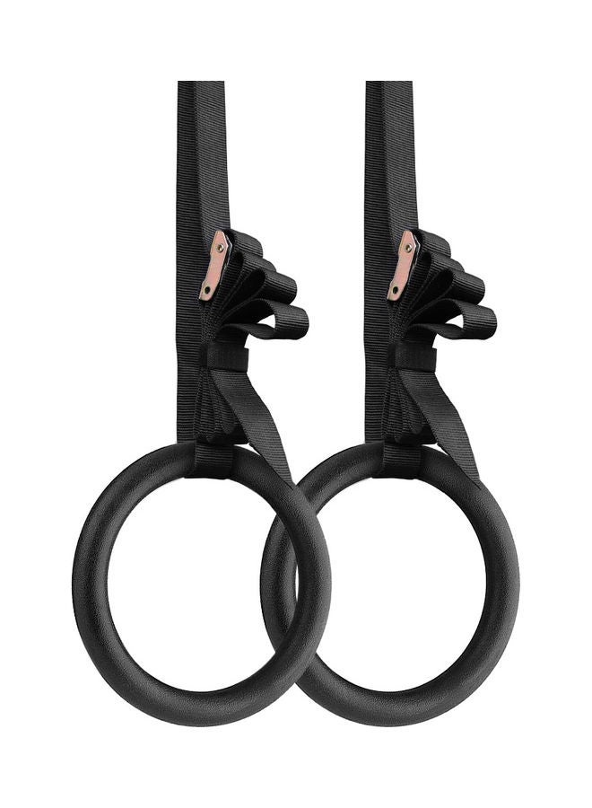 Generic ABS Gymnastic Rings with Strap Set  - Image 5