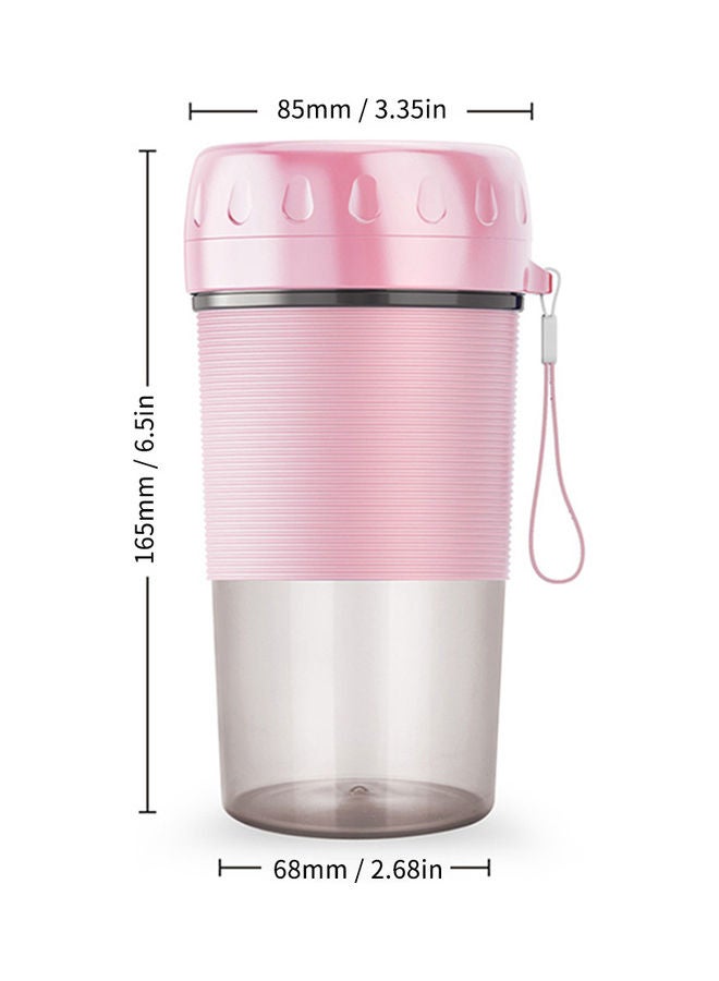 Generic - Portable Juicer Cup Blender Blue/Clear - Image 1