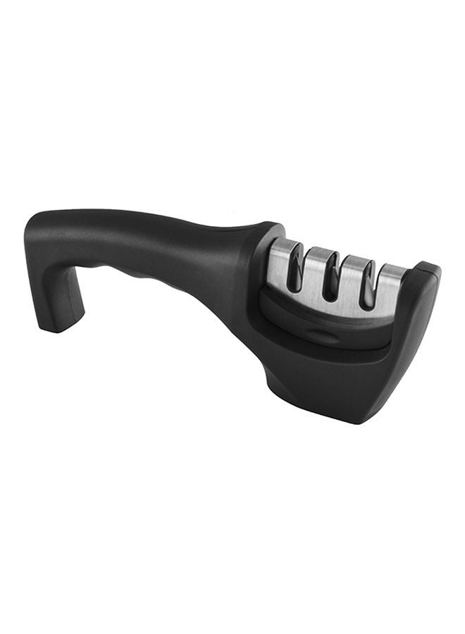 3-Stage Knife Sharpener Black/Grey - Image 1