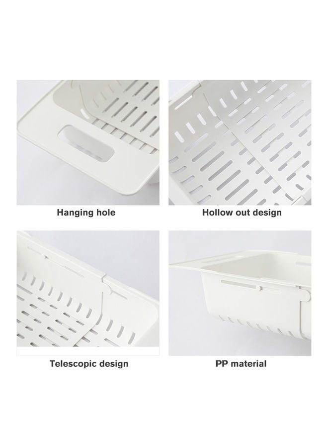 Over Sink Collapsible Colander Blue  - Image 4