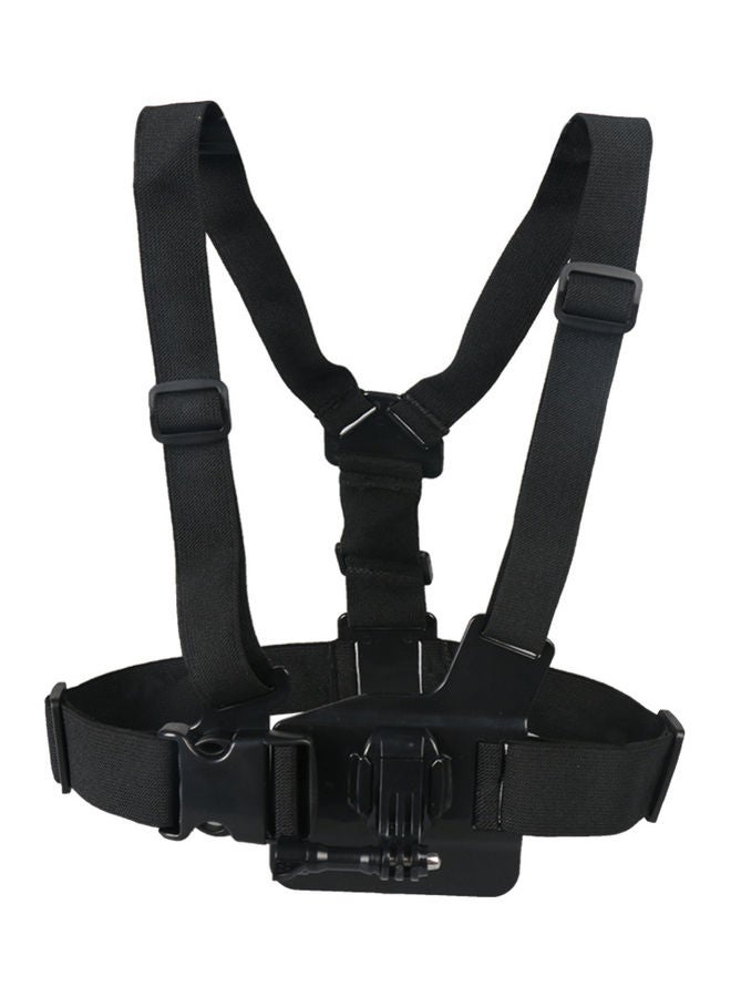 Adjustable Chest Belt Strap Mount Harness For Sport Action Camera Accessories Black  - Image 3