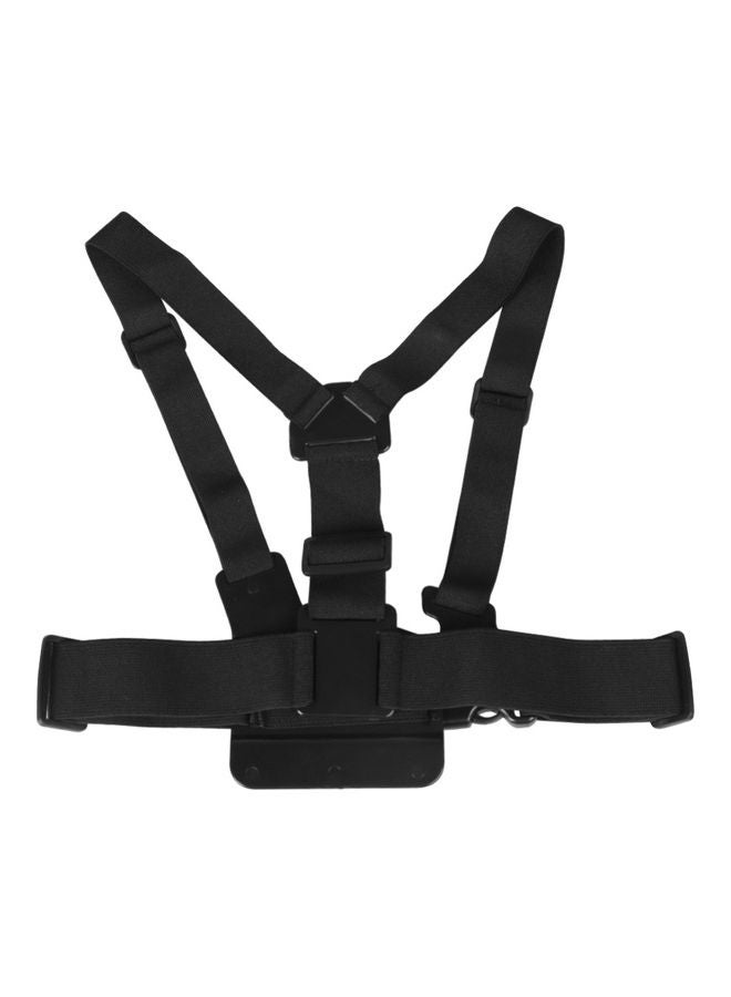 Adjustable Chest Belt Strap Mount Harness For Sport Action Camera Accessories Black  - Image 5