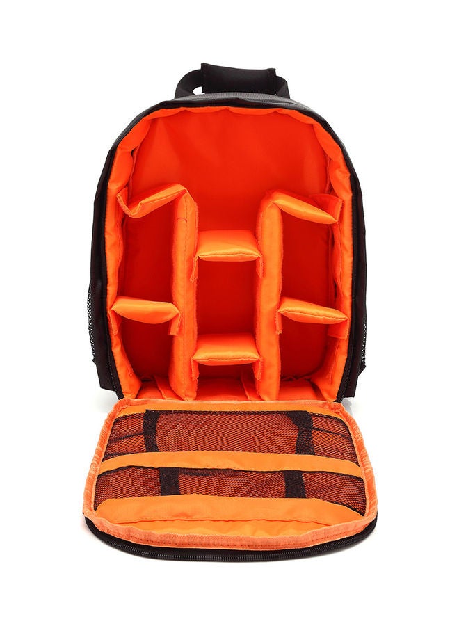 Waterproof DSLR Camera Backpack Photography Shoulder Bag Case Orange  - Image 1