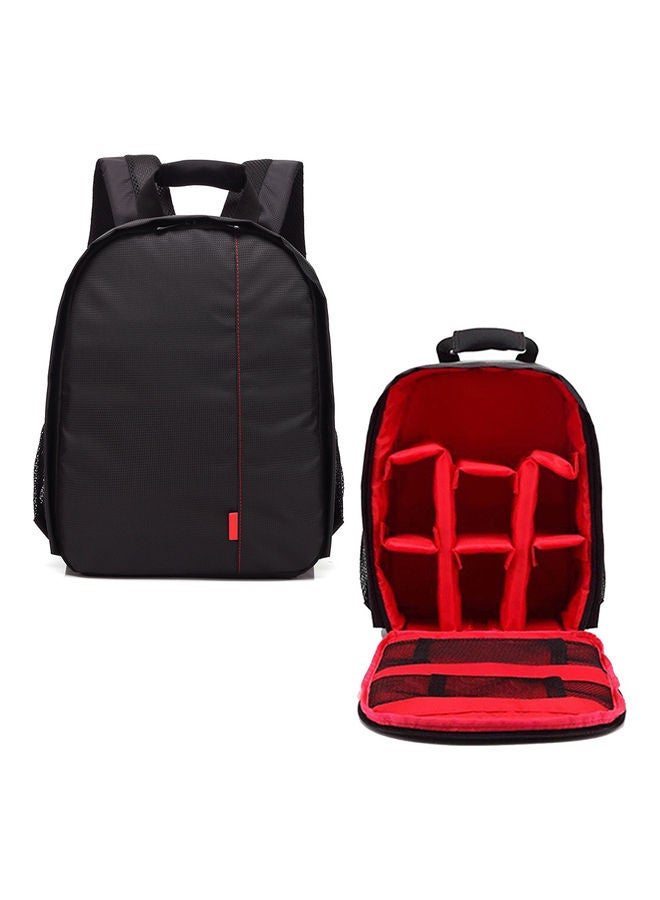 Waterproof DSLR Camera Backpack Photography Shoulder Bag Case Orange  - Image 4