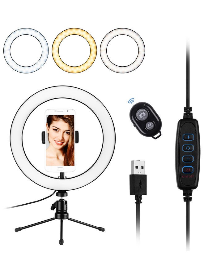 Dimmable LED Ring Light Multicolour - Image 1