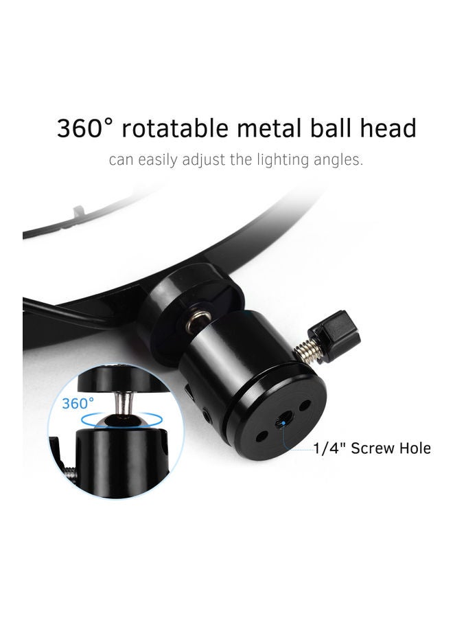 Dimmable LED Ring Light Multicolour - Image 4