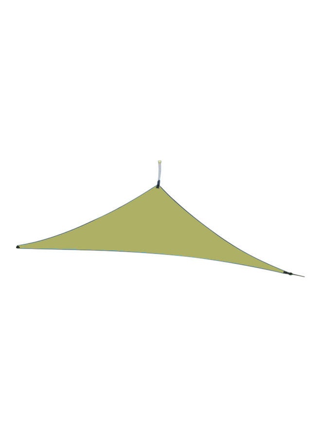 Generic Waterproof UV-Resistant Sun Shade Sail Heavy Duty Triangle Canopy Green 6 x 6 x 6meter  - Image 1