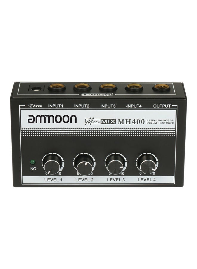 MH400 Ultra Low-Noise 4-Channel Line Mixer