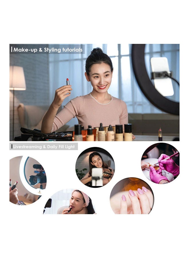 Dimmable LED Selfie Ring Light Multicolour - Image 4