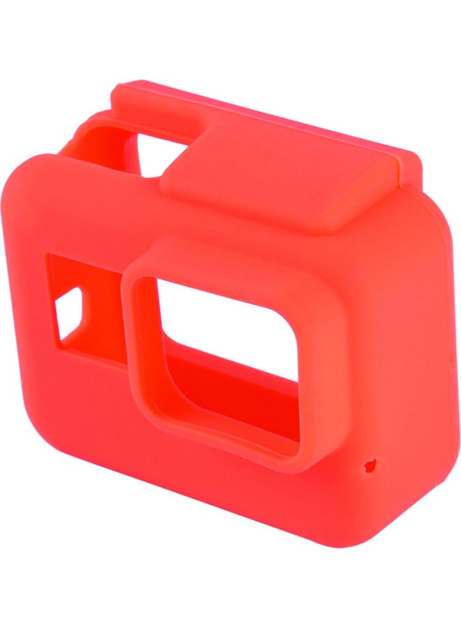 Anti-Scratch Protective Silicone Camera Case Cover For GoPro Hero 7 Red - Image 1