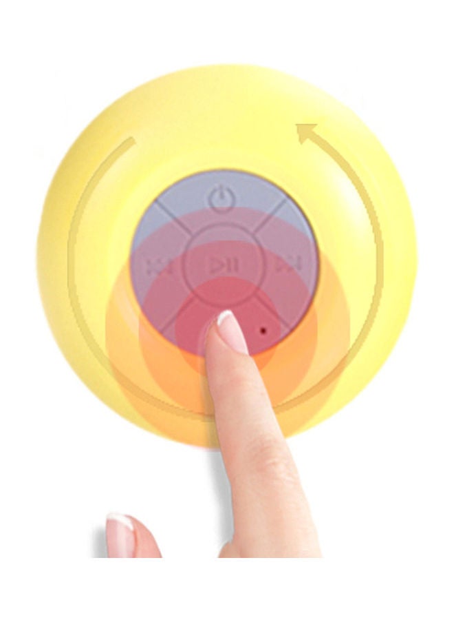 Portable Bluetooth Speaker Yellow