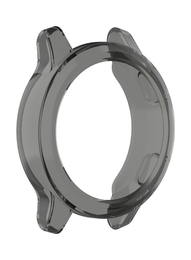 TPU Bumper Case G-armin Vivoactive 4S Active Smart Watch Grey/Clear 