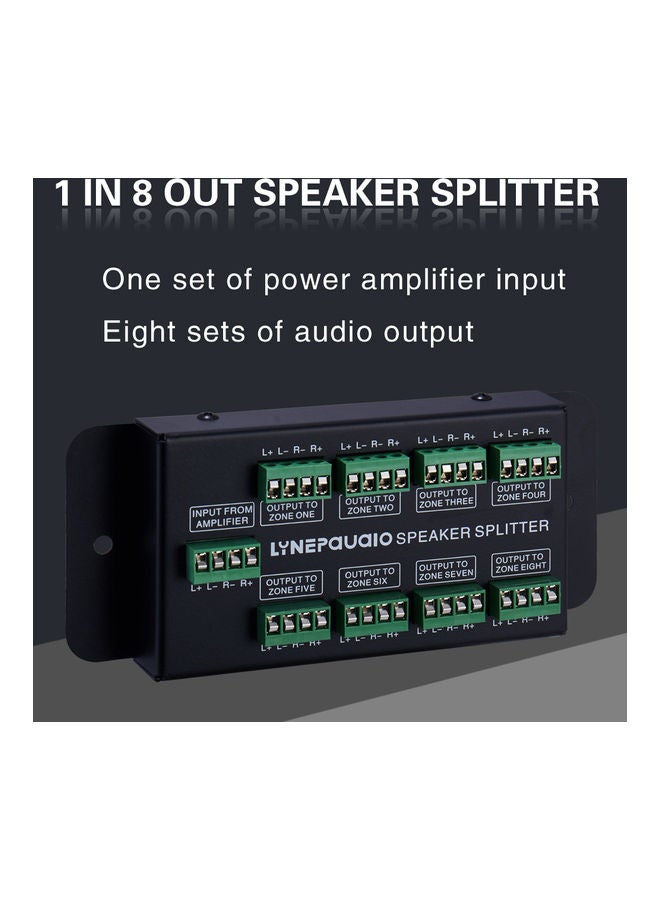 Generic - 1 In 8 Out Speaker Selector Switch Audio - Image 1