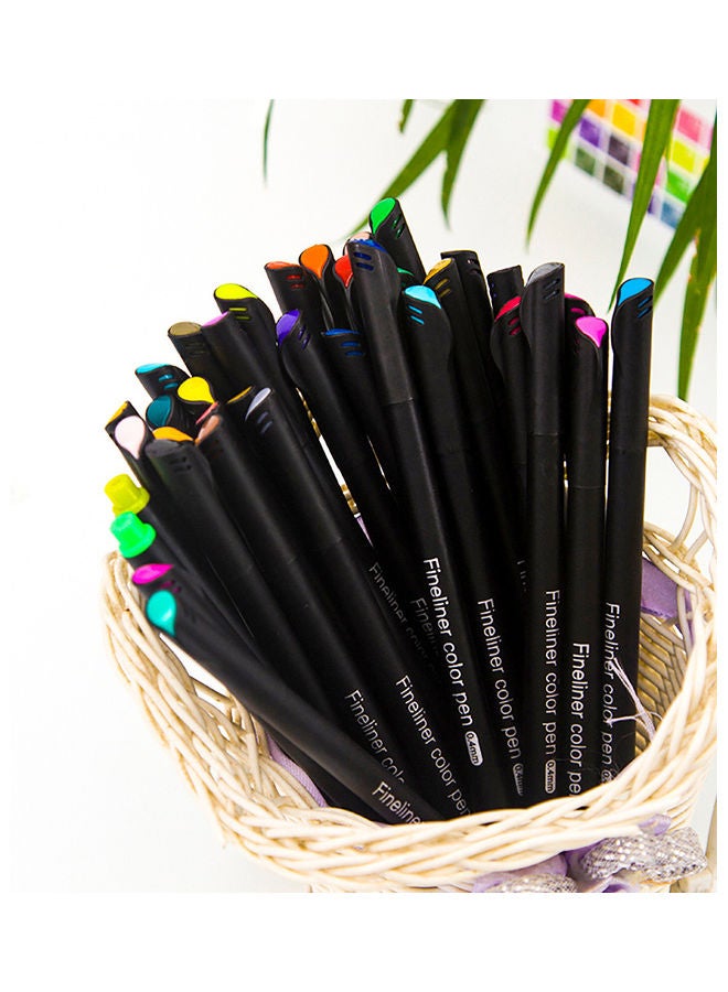 Generic - 48-Count Fineliner Pen Set Multicolour - Image 1