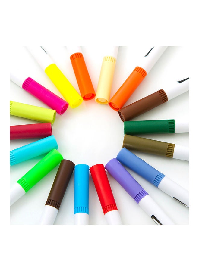 Generic 60-Count Dual Tip Marker Set with Box Multicolour  - Image 4