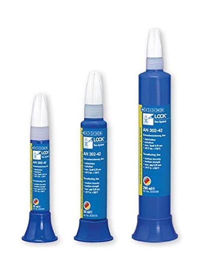 Weicon - lock An 302-42 50 Ml Screw Lock For Threads With Dosing Tip Blue - Image 1