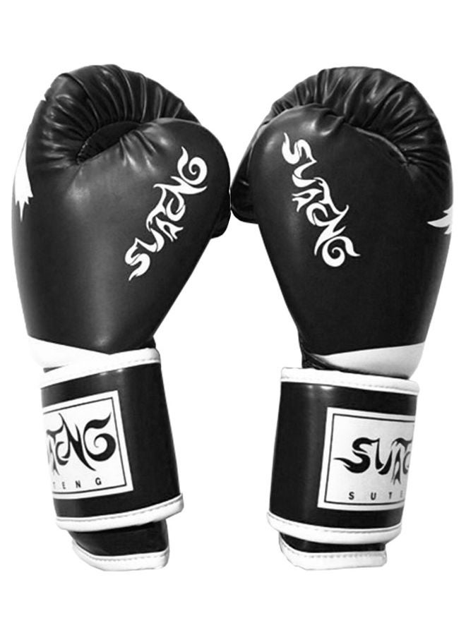SUTENG PU Leather Thick Padded Boxing Training Gloves For Kids 23 x 14cm  - Image 5