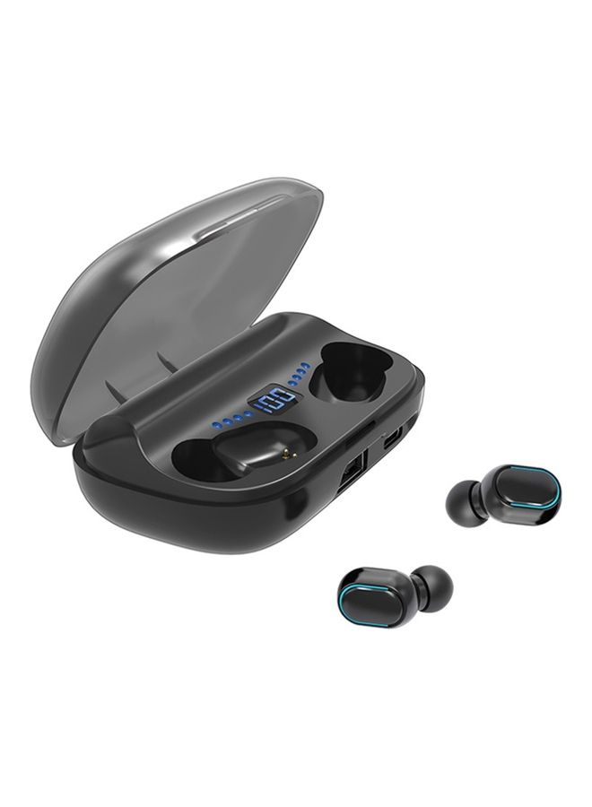 BT5.0 True Wireless Auto Pairing Noise Reduction Earbuds With Charging Case Black - Image 2