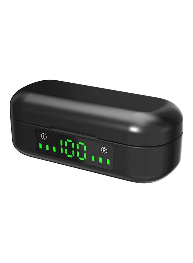 True-Wireless In-Ear BT5.0 Sports Earbuds With Charging Case Black - Image 5