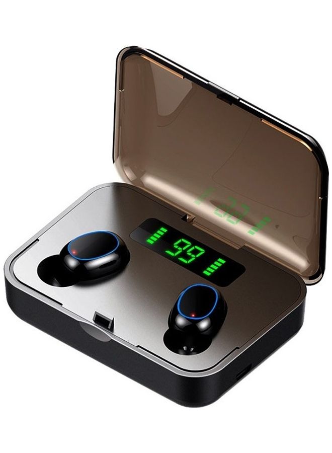 BT5.0 True Wireless Auto Pairing Noise Reduction Earbuds With Charging Case Multicolour