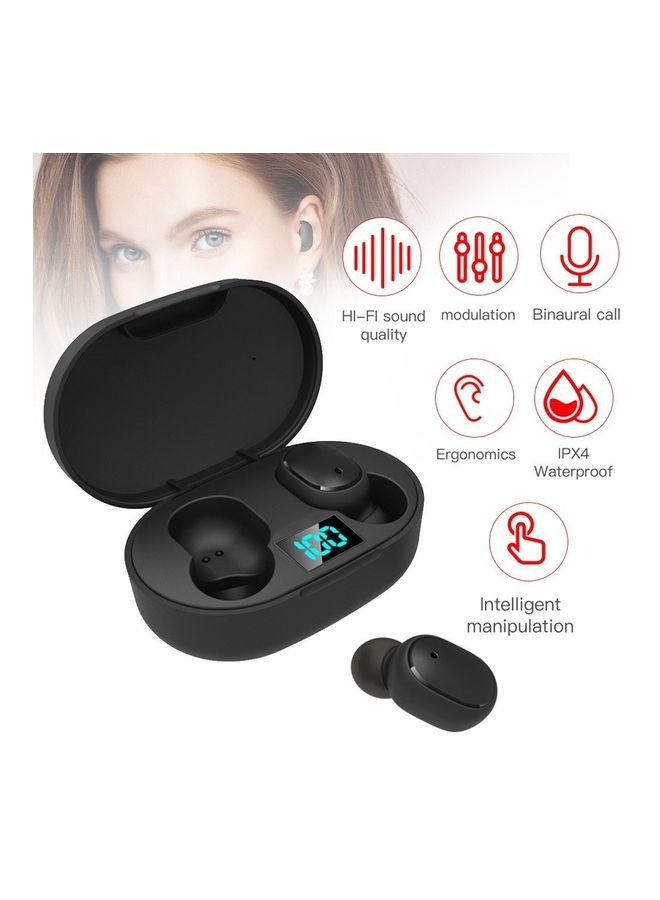 True-Wireless In-Ear BT5.0 Earbuds Black - Image 1