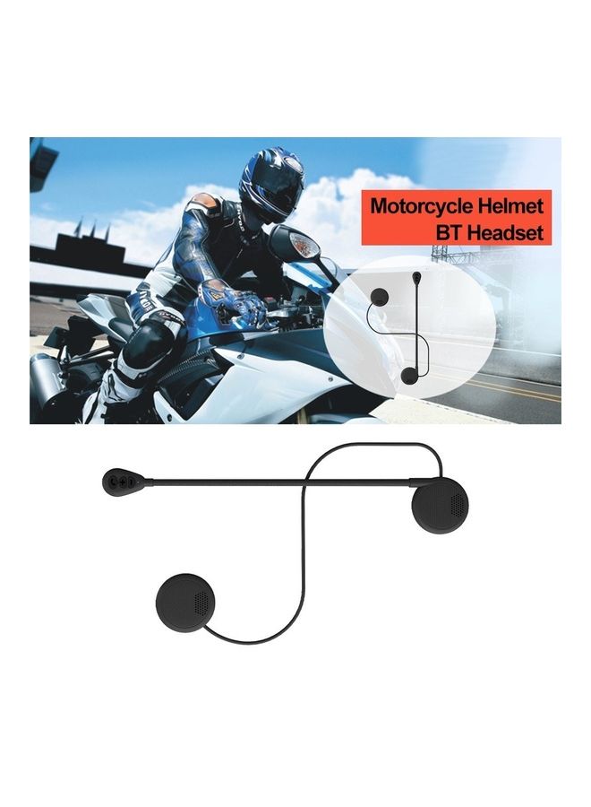 Motorcycle Riders BT Headphone Black - Image 2