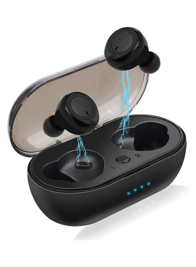 True Wireless BT5.0 CVC Noise Canceling Earbuds USB Type-C Charging Case Black - Image 1