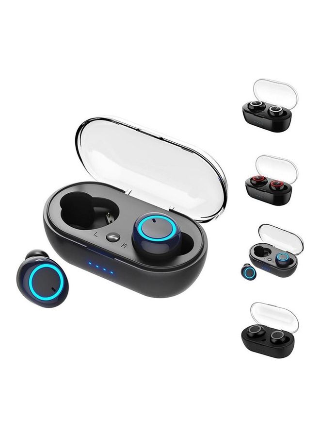 سماعة إيربادز بلوتوث 5.0 لاسلكية أصلية بخاصية إلغاء الضوضاء مع علبة شحنة أسود/ رمادي - Image 3