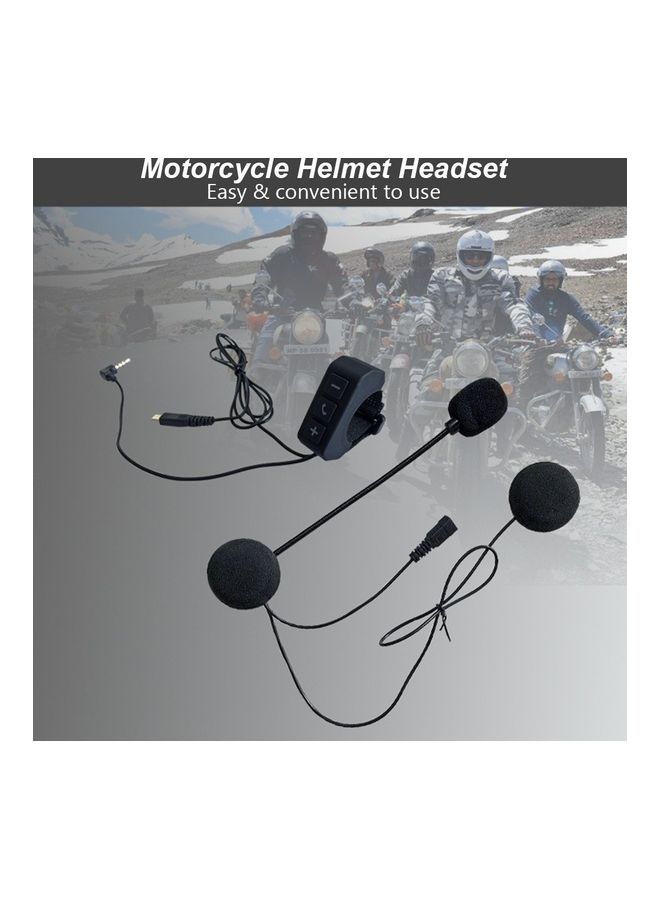 Motorcycle Riders BT Headphone Black - Image 5