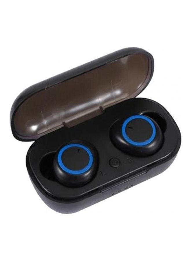 True Wireless BT5.0 CVC Noise Canceling Earbuds With Charging Case Black/Blue - Image 1