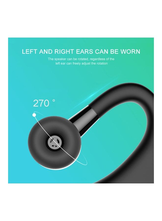 Bluetooth 5.0 Wireless Headset With Charging Case Black - Image 4